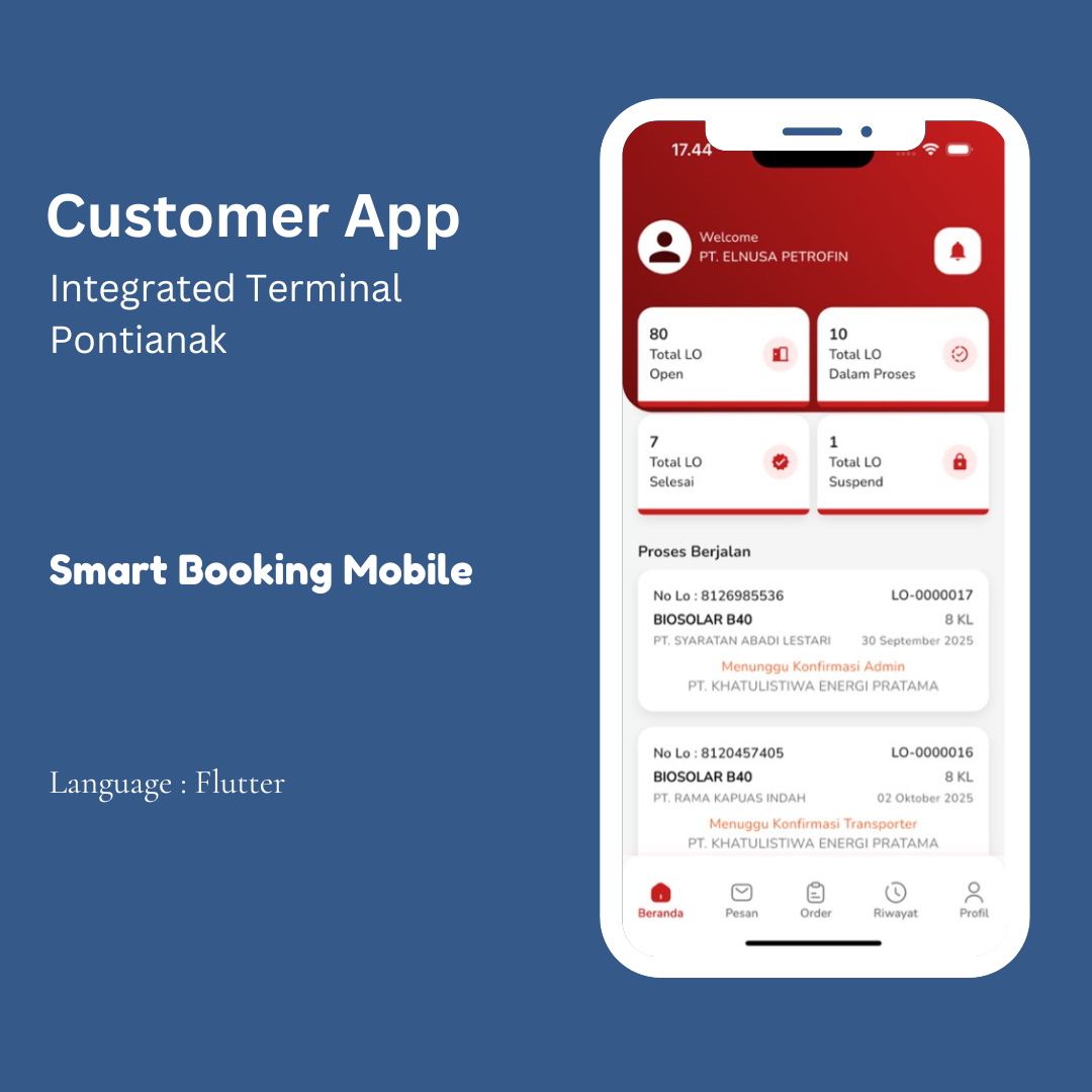 Smart Booking Mobile Customer